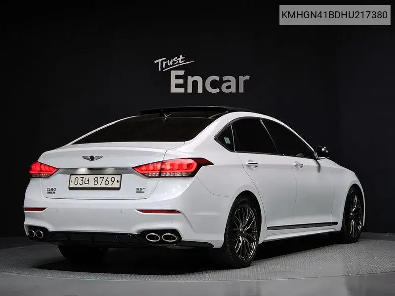 G80 3.3 T-Gdi Awd Sports VIN: KMHGN41BDHU217380 Lot: 39976759