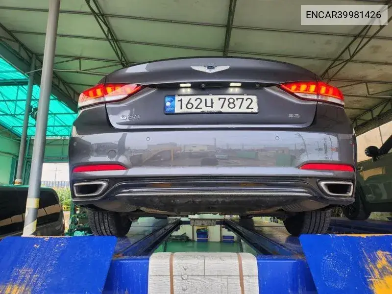 G80 3.3 Gdi Luxury VIN: ENCAR39981426 Lot: 39981426