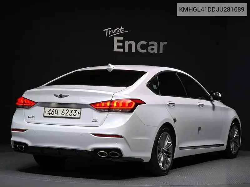 G80 3.3 Gdi Awd Luxury VIN: KMHGL41DDJU281089 Lot: 39961987