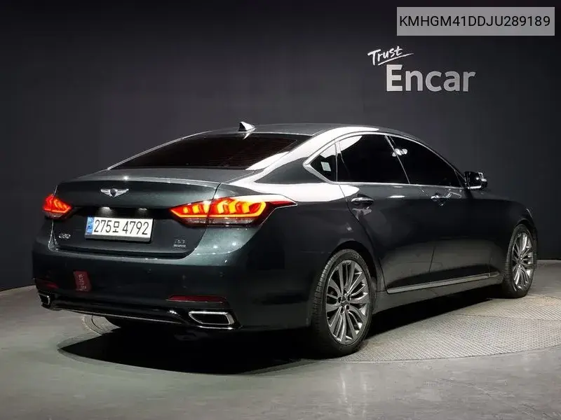 G80 3.3 Gdi Awd Premium Luxury VIN: KMHGM41DDJU289189 Lot: 39973881