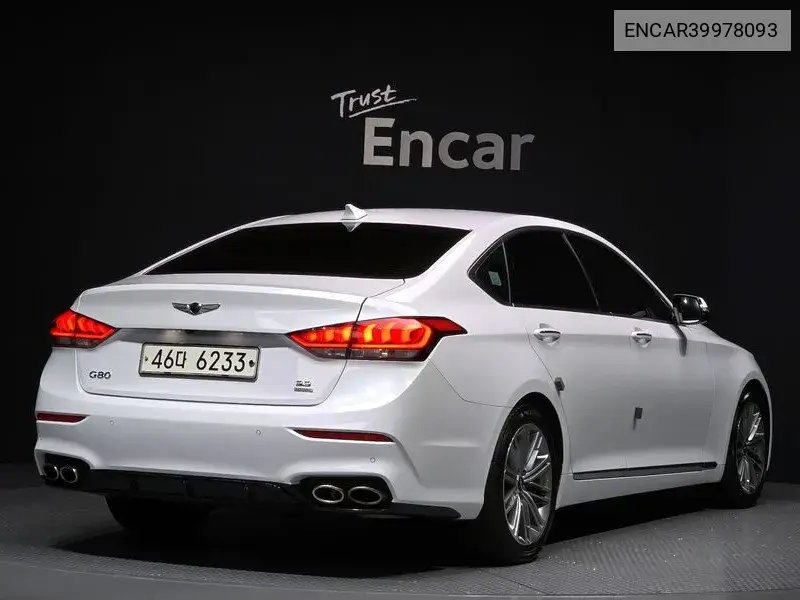 G80 3.3 Gdi Awd Luxury VIN: ENCAR39978093 Lot: 39978093