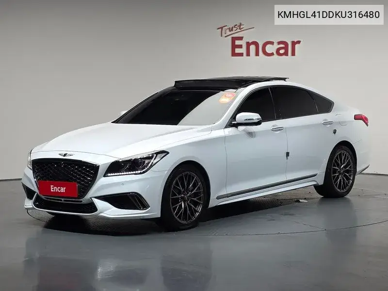G80 3.3 Gdi Awd Luxury VIN: KMHGL41DDKU316480 Lot: 39965650