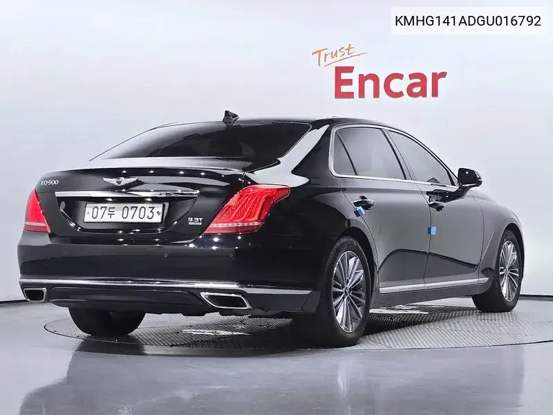 Eq900 3.3 T-Gdi Awd Luxury VIN: KMHG141ADGU016792 Lot: 39981359