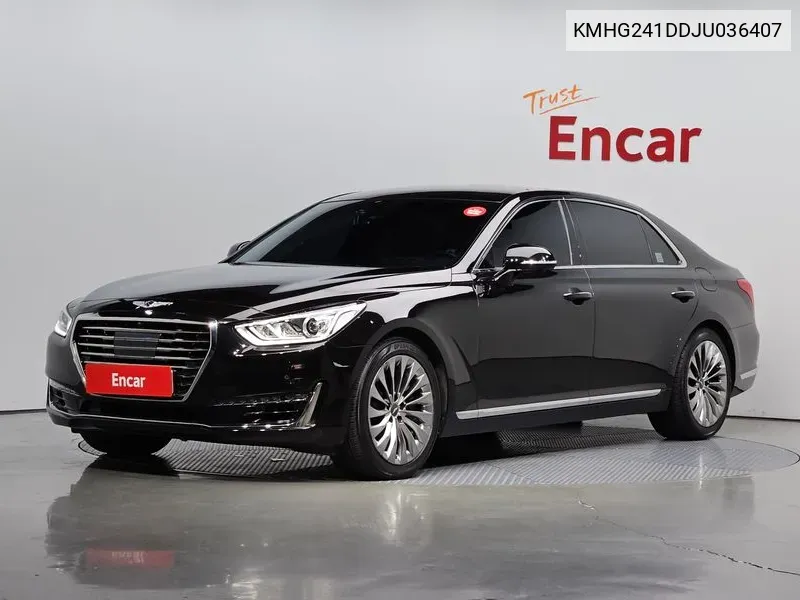 Genesis Eq900 3.8 Gdi Awd Premium Luxury VIN: KMHG241DDJU036407 Lot: 38011615