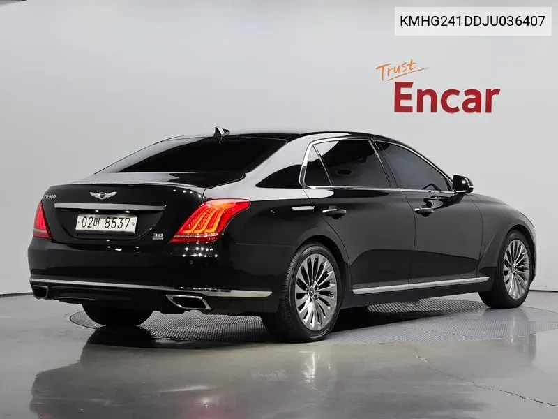 Genesis Eq900 3.8 Gdi Awd Premium Luxury VIN: KMHG241DDJU036407 Lot: 38011615