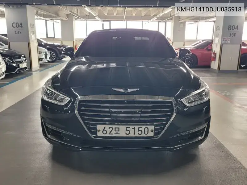 Eq900 3.8 Gdi Awd Luxury VIN: KMHG141DDJU035918 Lot: 39981827
