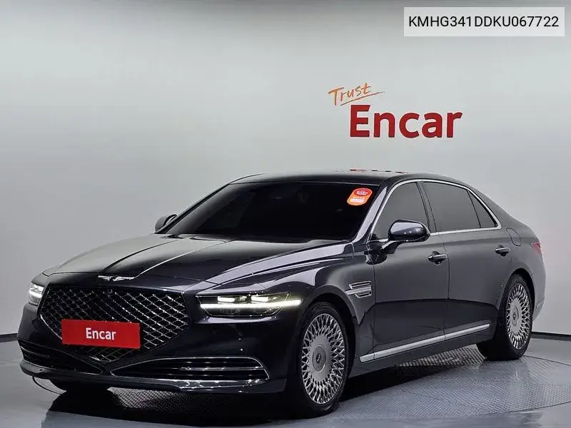 G90 3.8 Awd Prestige VIN: KMHG341DDKU067722 Lot: 39961834