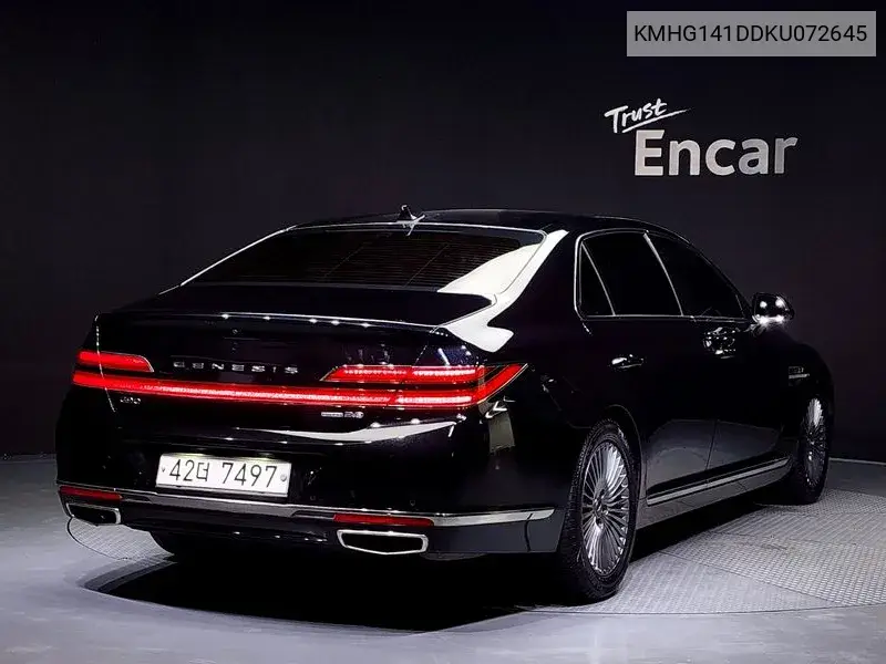 G90 3.8 Awd Luxury VIN: KMHG141DDKU072645 Lot: 39965883