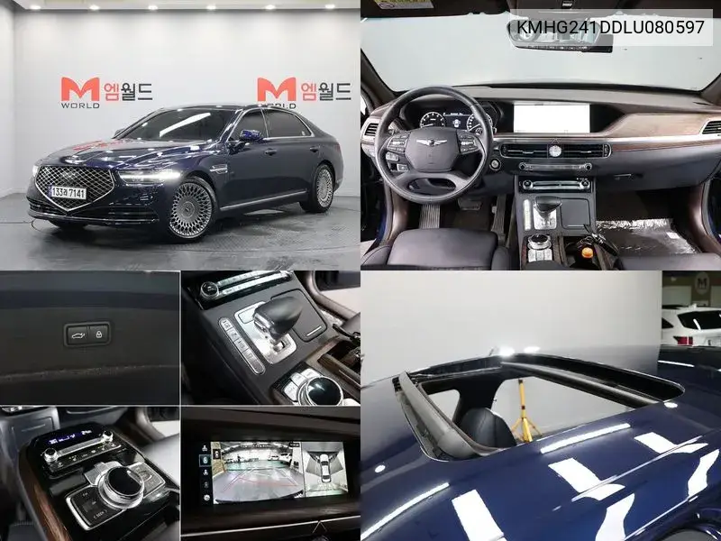 G90 3.8 Awd Premium Luxury VIN: KMHG241DDLU080597 Lot: 39861473