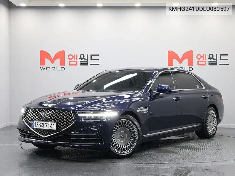 G90 3.8 Awd Premium Luxury VIN: KMHG241DDLU080597 Lot: 39861473