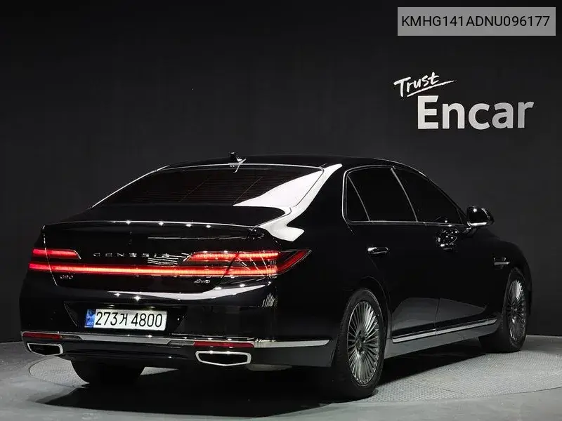 G90 3.3 T Awd Luxury VIN: KMHG141ADNU096177 Lot: 39954332