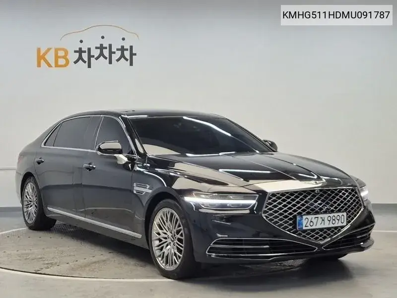 G90 5.0 Awd Limousine Prestige VIN: KMHG511HDMU091787 Lot: 39962693