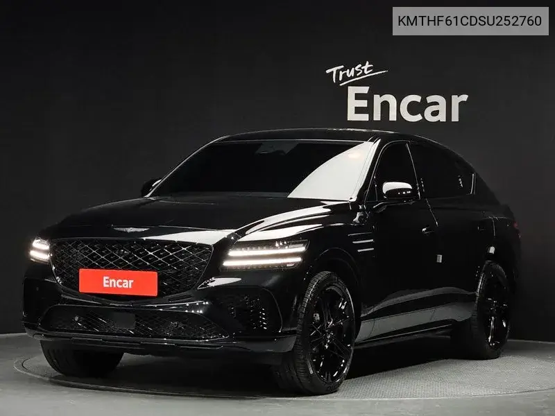 Gv80 Coupe 3.5T E-S/C Gasoline Awd Black VIN: KMTHF61CDSU252760 Lot: 39960978