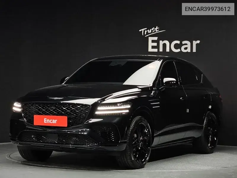 Gv80 Coupe 3.5T E-S/C Gasoline Awd Black VIN: ENCAR39973612 Lot: 39973612