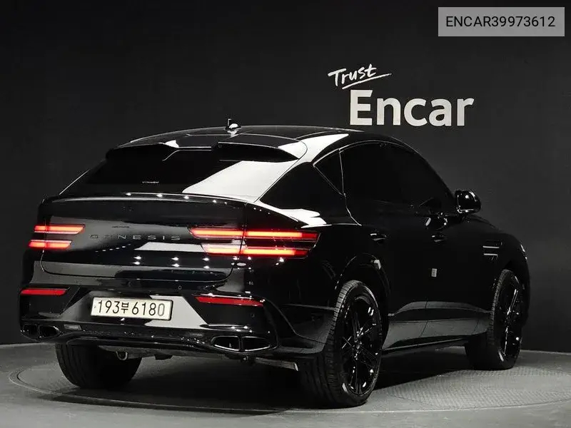Gv80 Coupe 3.5T E-S/C Gasoline Awd Black VIN: ENCAR39973612 Lot: 39973612