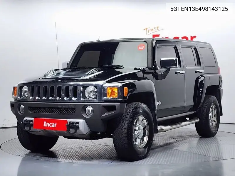 Hummer H3 H3 3.7, 2009 VIN: 5GTEN13E498143125 Lot: 40093919