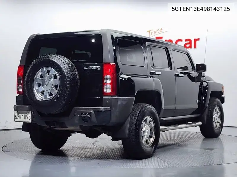 Hummer H3 H3 3.7, 2009 VIN: 5GTEN13E498143125 Lot: 40093919