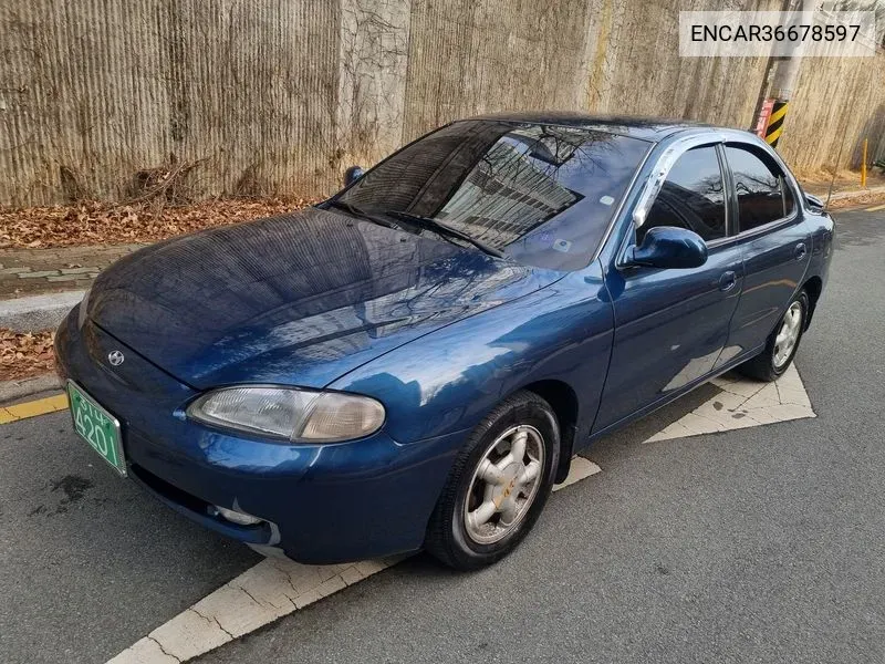 Hyundai Avante Ii 1.5 Gls, 1996 VIN: ENCAR36678597 Lot: 36678597