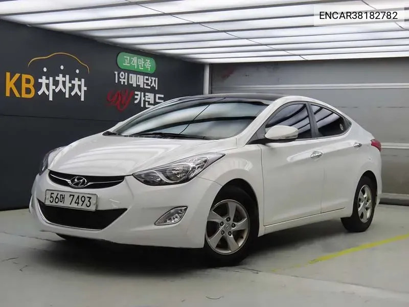 Hyundai Avante Md M16 Gdi Luxury VIN: ENCAR38182782 Lot: 38182782