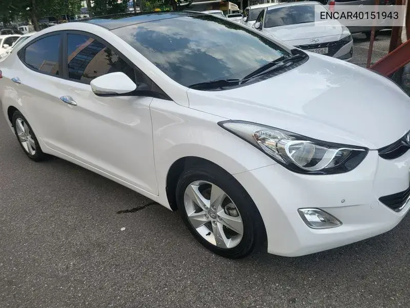 Avante Md M16 Gdi Modern VIN: ENCAR40151943 Lot: 40151943