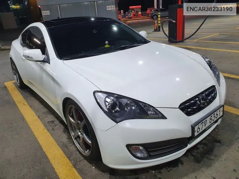 Hyundai Genesis Coupe 380 Gt-R VIN: ENCAR38233190 Lot: 38233190