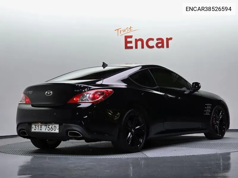 Hyundai Genesis Coupe 200 Turbo P VIN: ENCAR38526594 Lot: 38526594