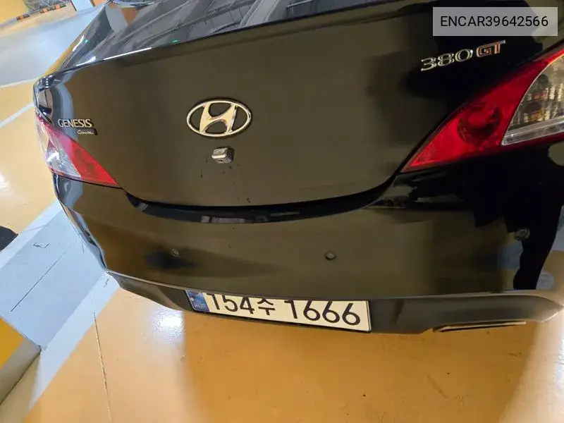 Genesis Coupe 380 Gt-Rw VIN: ENCAR39642566 Lot: 39642566