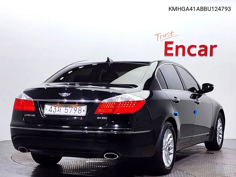 Hyundai Genesis Bh330 Grand Basic Model VIN: KMHGA41ABBU124793 Lot: 38262839