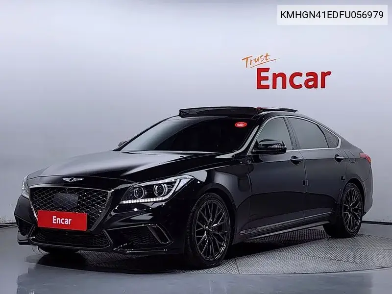 Genesis Dh G380 Prestige Awd VIN: KMHGN41EDFU056979 Lot: 39631224