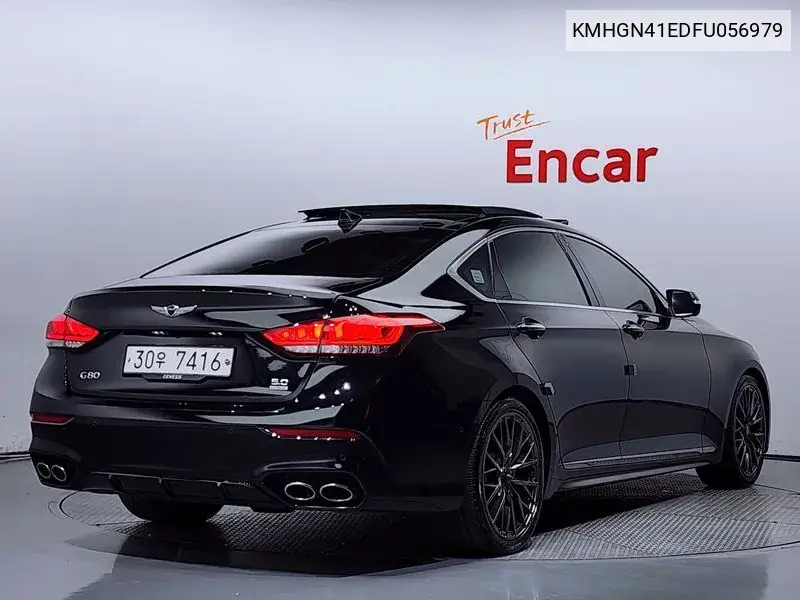 Genesis Dh G380 Prestige Awd VIN: KMHGN41EDFU056979 Lot: 39631224