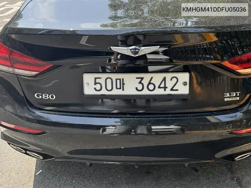 Genesis Dh G330 Premium Awd VIN: KMHGM41DDFU05036 Lot: 39968072