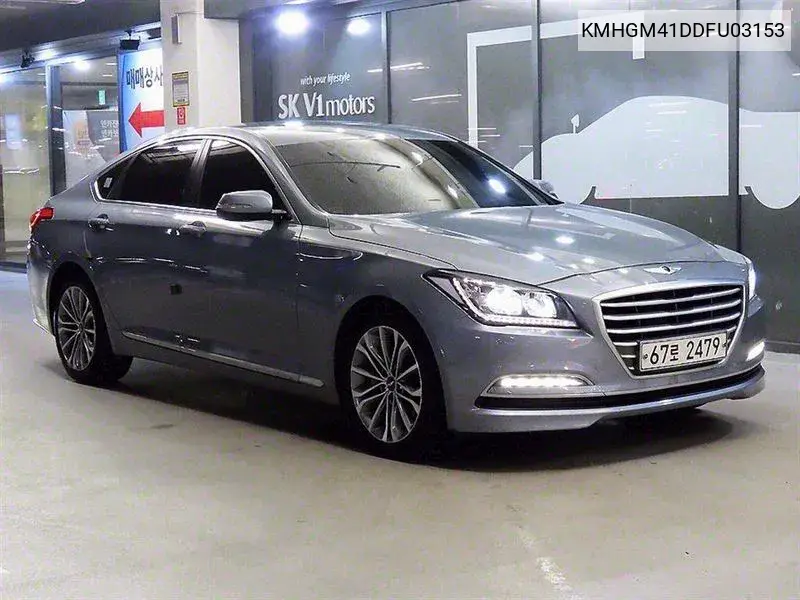 Genesis Dh G330 Premium Awd VIN: KMHGM41DDFU03153 Lot: 39982094