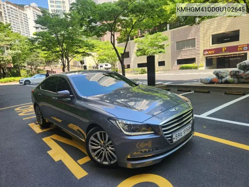 Genesis Dh G330 Premium Awd VIN: KMHGM41DDGU102645 Lot: 39624301
