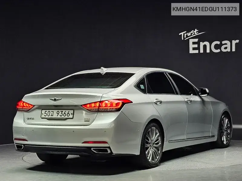 Genesis Dh G380 Prestige Awd VIN: KMHGN41EDGU111373 Lot: 39947771