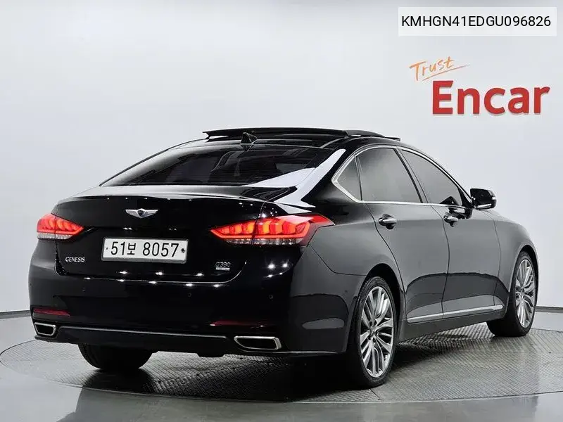 Genesis Dh G380 Prestige Awd VIN: KMHGN41EDGU096826 Lot: 39963884