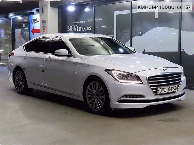 Genesis Dh G330 Premium Awd VIN: KMHGM41DDGU166157 Lot: 39965747