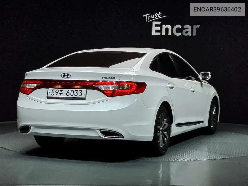 Grandeur Hg Hg240 Luxury VIN: ENCAR39636402 Lot: 39636402