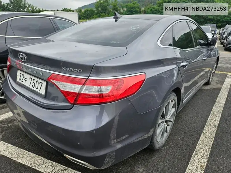 Hyundai Grandeur V Lpg Hg300 Modern, 2013 VIN: KMHFH41NBDA273253 Lot: 39963417
