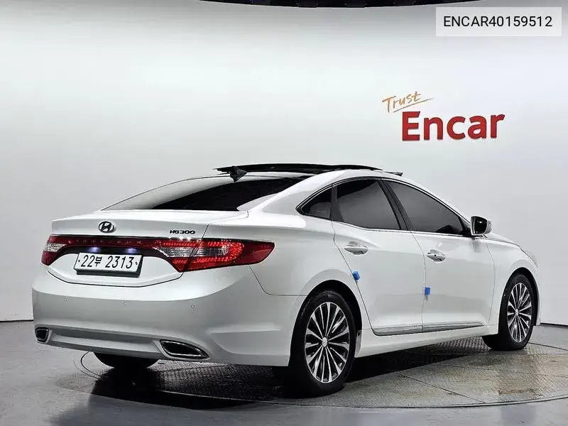 Grandeur Hg Lpg Hg300 Premium VIN: ENCAR40159512 Lot: 40159512