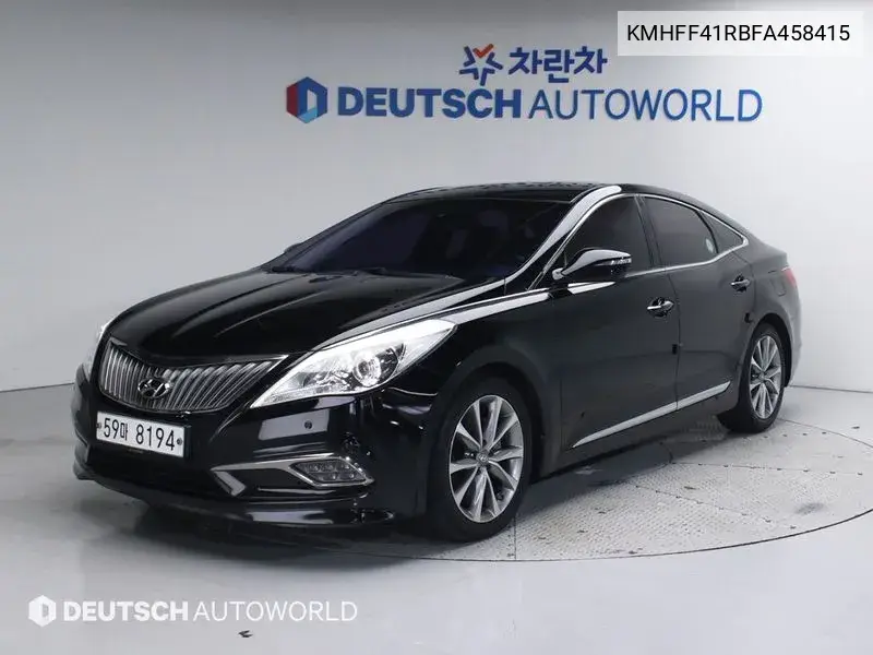 Grandeur Hg Hg220 Diesel Premium VIN: KMHFF41RBFA458415 Lot: 39590934