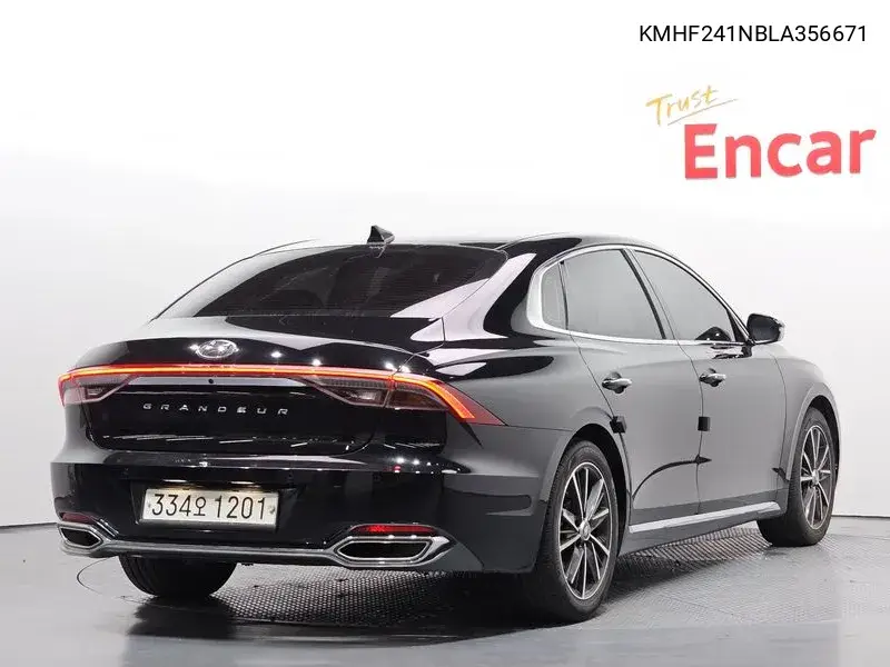 The New Grandeur Ig 3.0 Lpi (Rent -A -Car) Premium VIN: KMHF241NBLA356671 Lot: 39616783