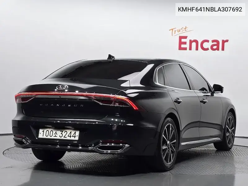 The New Grandeur Ig 3.0 Lpi (Rent -A -Car) Exclusive VIN: KMHF641NBLA307692 Lot: 39955545