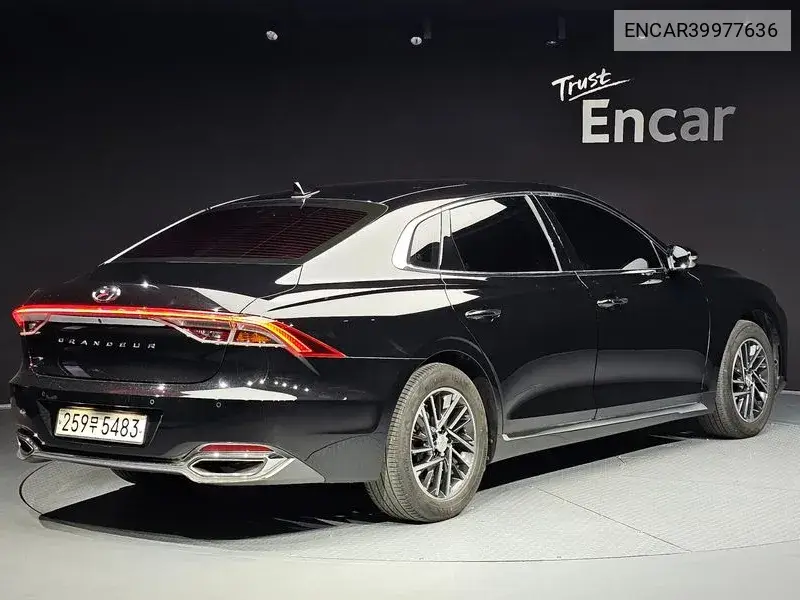 The New Grandeur Ig 3.0 Lpi (Rent -A -Car) Premium VIN: ENCAR39977636 Lot: 39977636