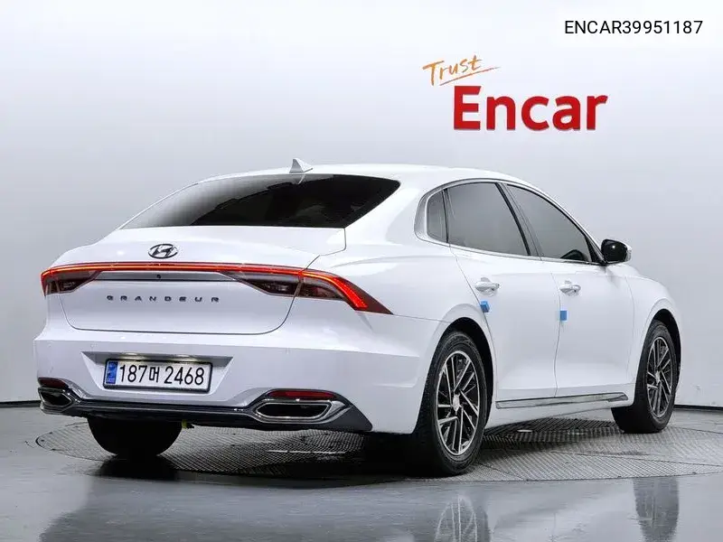 The New Grandeur Ig 3.0 Lpi (Rent -A -Car) Premium VIN: ENCAR39951187 Lot: 39951187