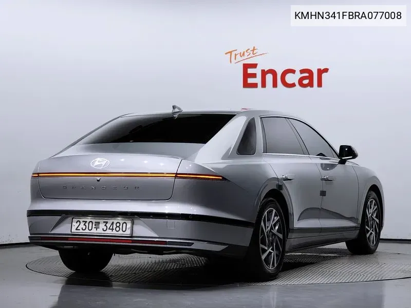 Hyundai Grandeur (Gn7) 3.5 Lpg 2Wd (Taxi Type) Luxury Model VIN: KMHN341FBRA077008 Lot: 38078706