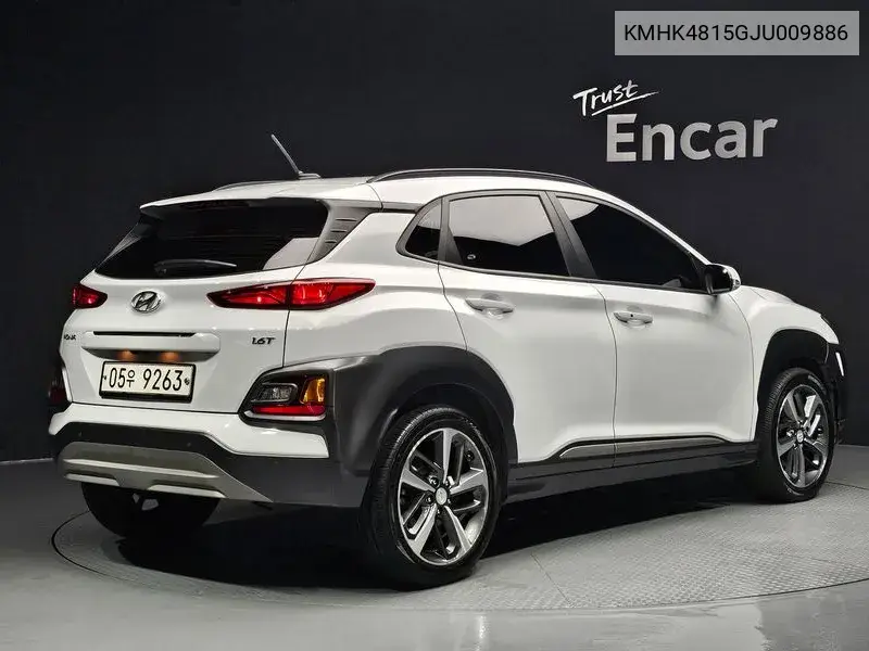 Kona 1.6 Turbo 2Wd Modern Art VIN: KMHK4815GJU009886 Lot: 40091278