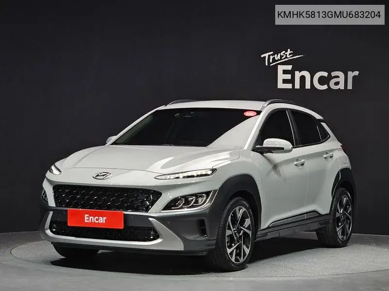 The New Kona Gasoline 1.6 Turbo 2Wd Inspiration VIN: KMHK5813GMU683204 Lot: 39640567