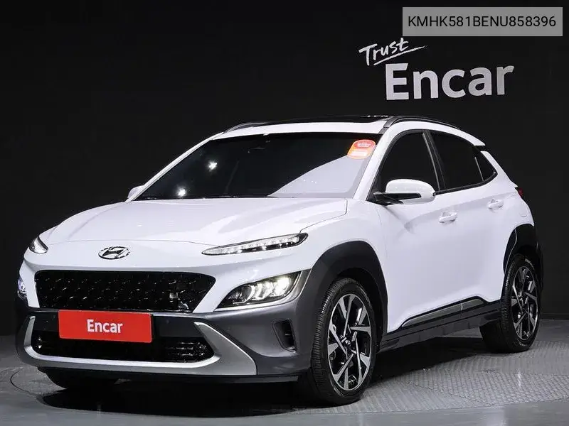 The New Kona Gasoline 2.0 2Wd Inspiration VIN: KMHK581BENU858396 Lot: 39960921