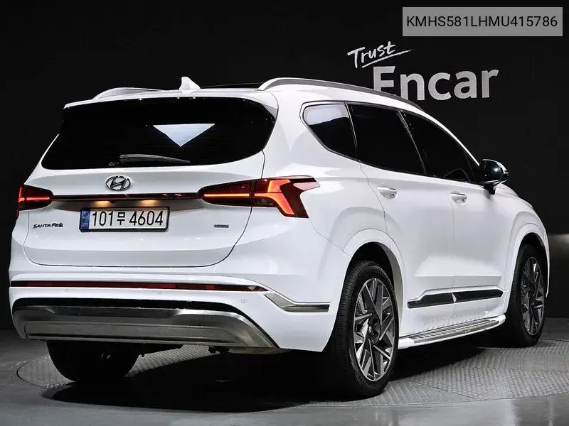 The New Santa Fe Gasoline 2.5T 4Wd Calligraphy VIN: KMHS581LHMU415786 Lot: 39977592