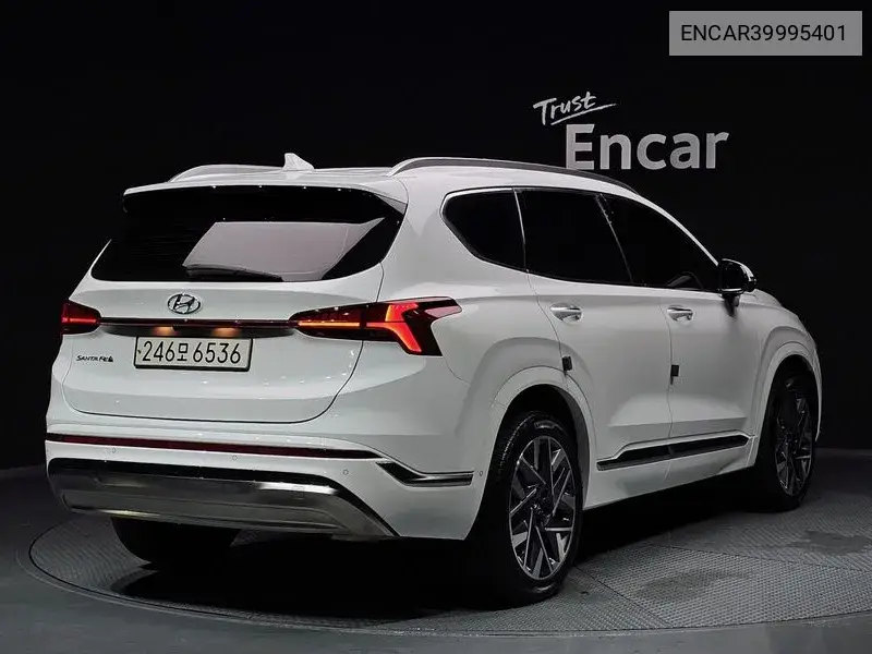 The New Santa Fe Gasoline 2.5T 2Wd Calligraphy VIN: ENCAR39995401 Lot: 39995401